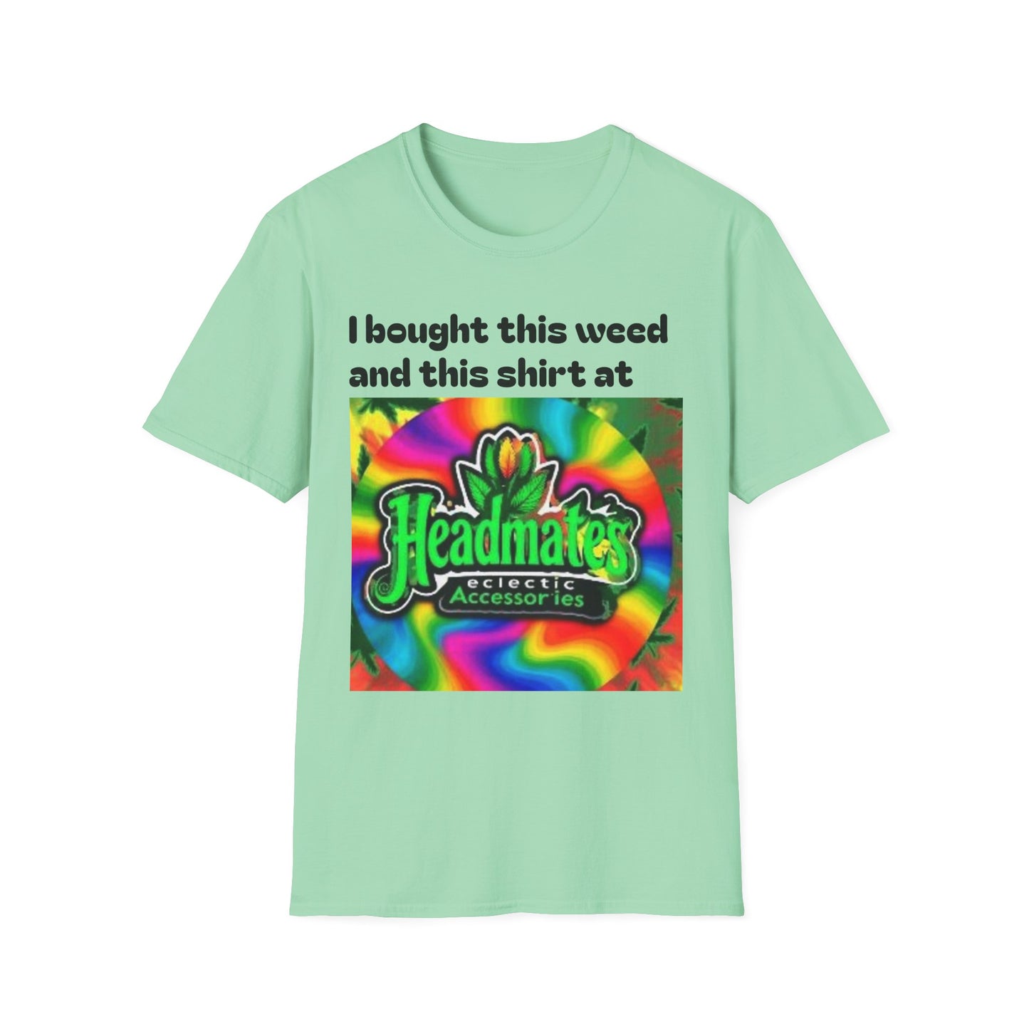 Headmates Weed-Inspired Unisex T-Shirt - Colorful & Fun Design