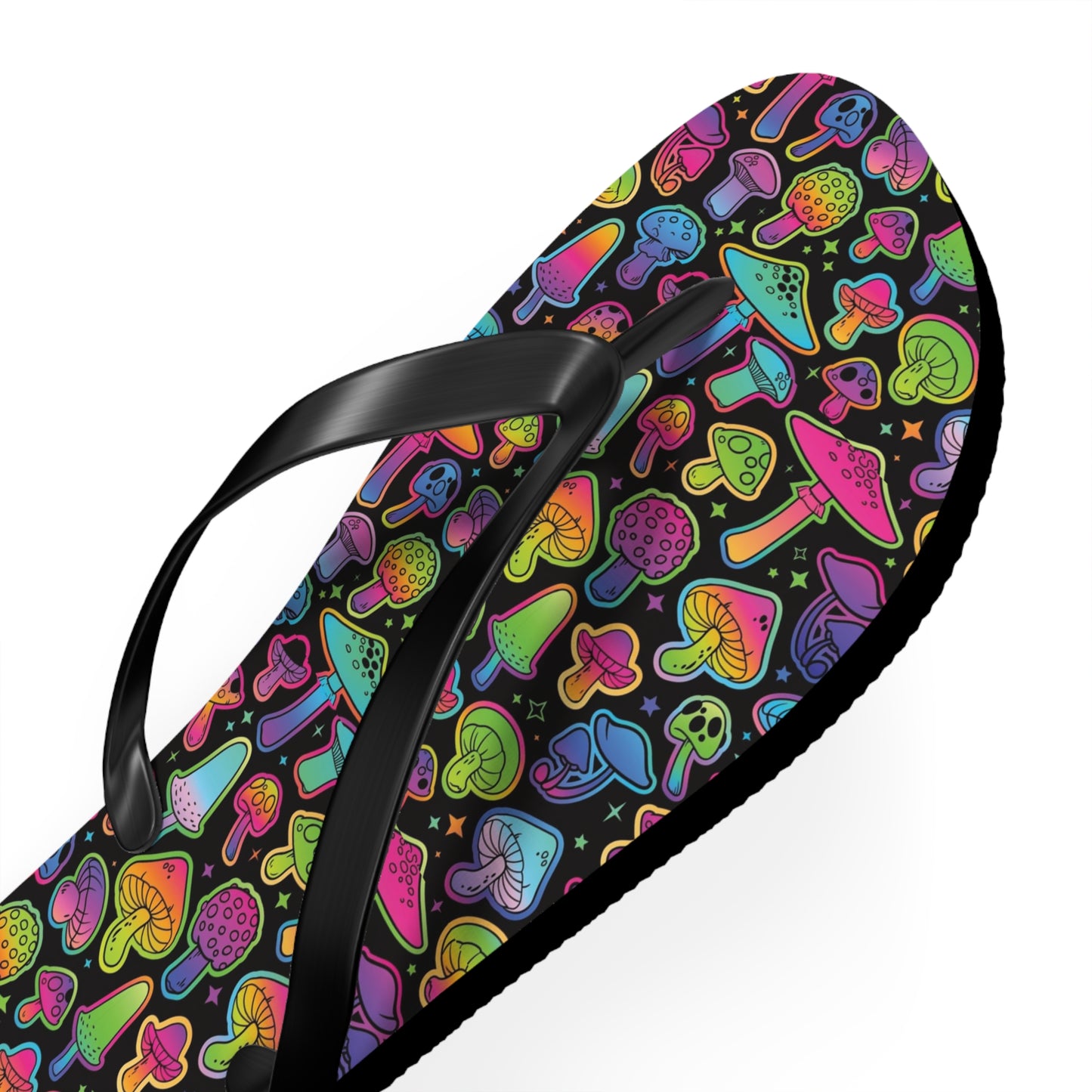 Psychadelic Shrooms Flip Flops