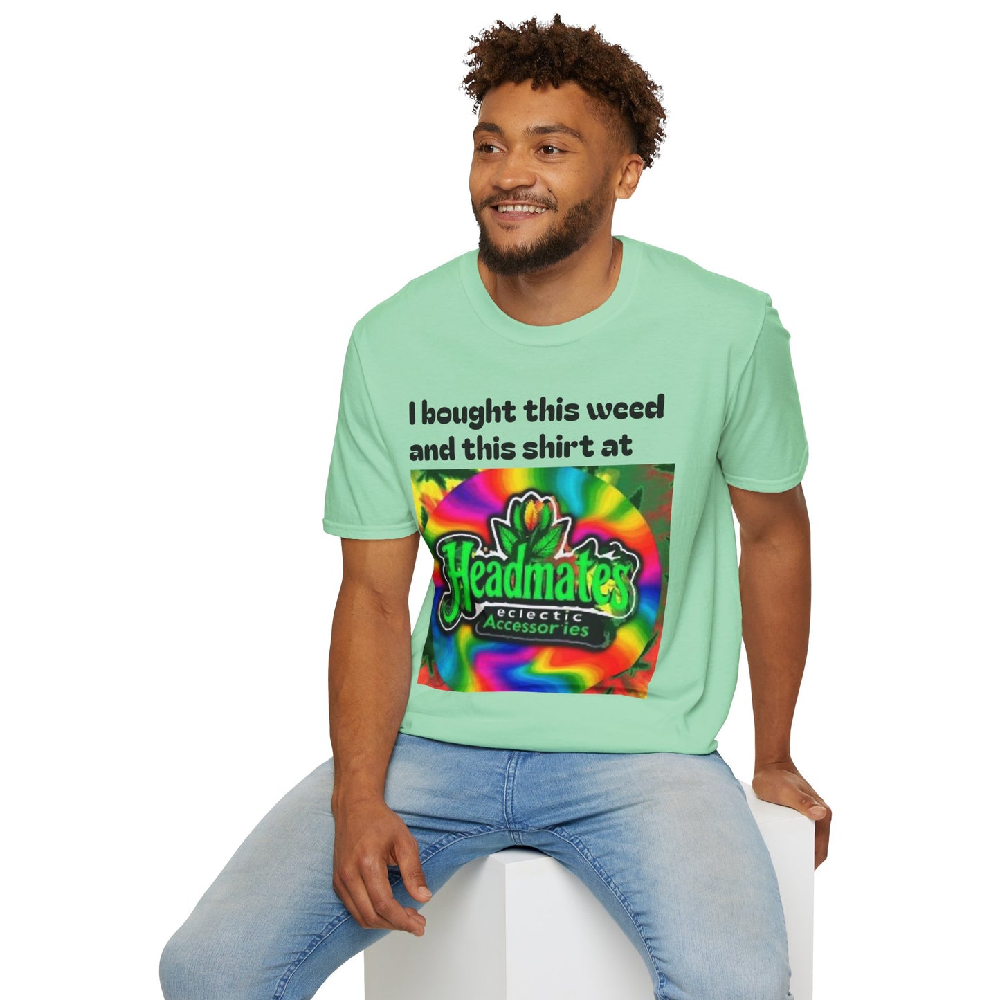 Headmates Weed-Inspired Unisex T-Shirt - Colorful & Fun Design